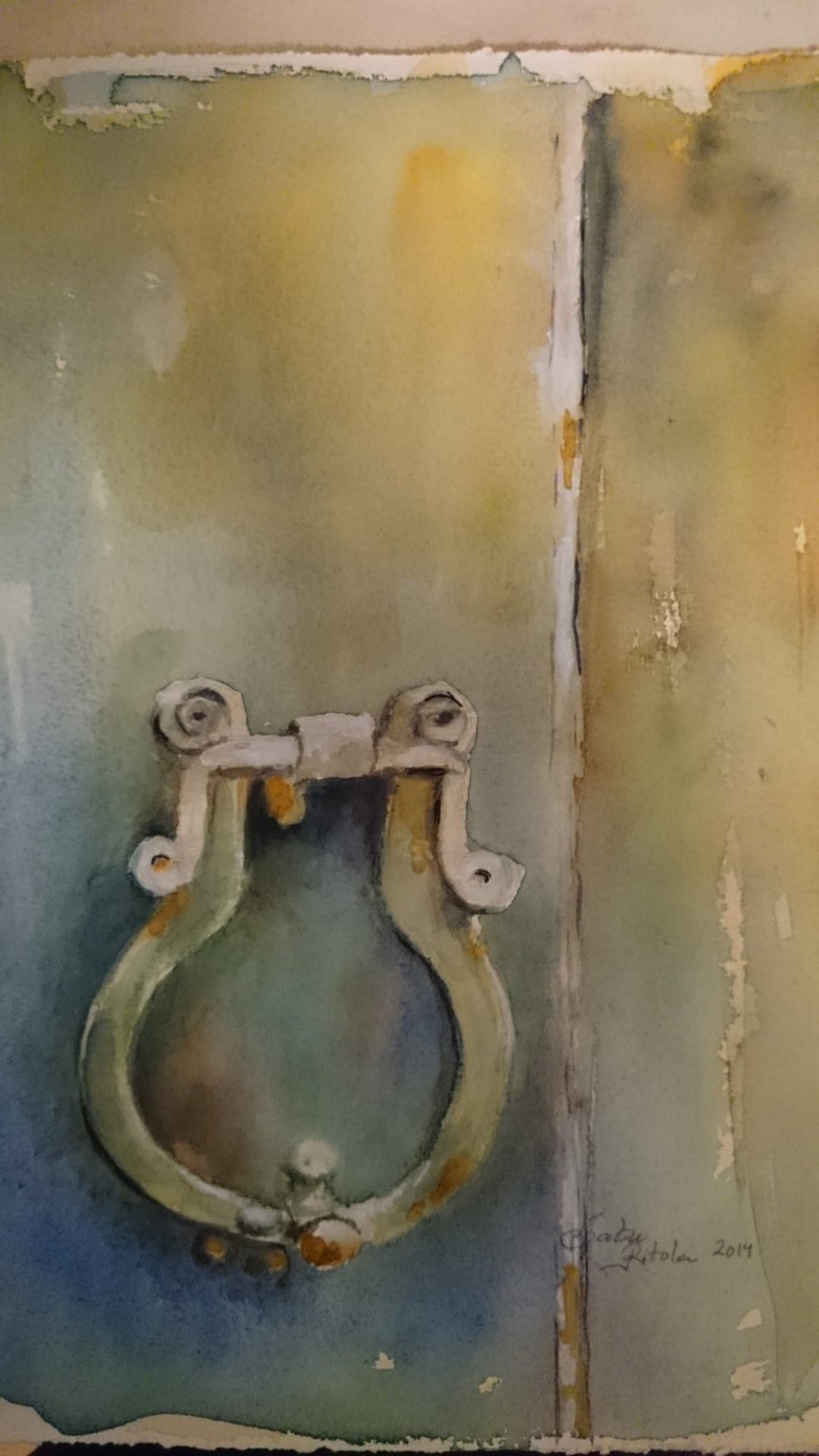 kuva taideteoksesta, jonka nimeltään Mysteerilukko